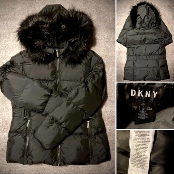 DKNY Down-Filled Coat • Ladies’ Size Large - Picture 1 of 5